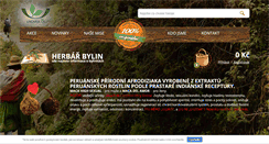 Desktop Screenshot of byliny-z-peru.cz