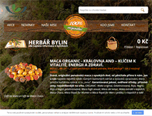 Tablet Screenshot of byliny-z-peru.cz